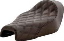 Load image into Gallery viewer, Saddlemen Renegade Solo Seat - Lattice Stitched - Brown - XL '04-'20 807-03-002BLS - Main Product View