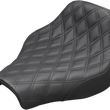 Load image into Gallery viewer, Saddlemen Renegade Solo Seat - Lattice Stitched - Brown - XL '04-'20 807-03-002BLS - Side View