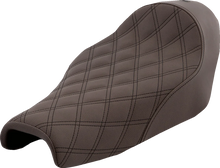 Load image into Gallery viewer, Saddlemen Renegade Solo Seat - Lattice Stitched - Brown - XL '04-'20 807-11-002BLS - Main Product View