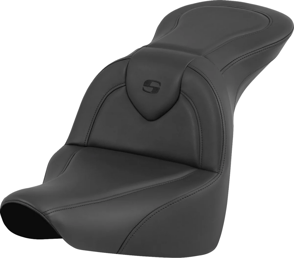 Saddlemen RoadSofa™ Seat - Black - without Driver Backrest - FLFB/FXBR '18-'24 818-27-187 - Main Product View