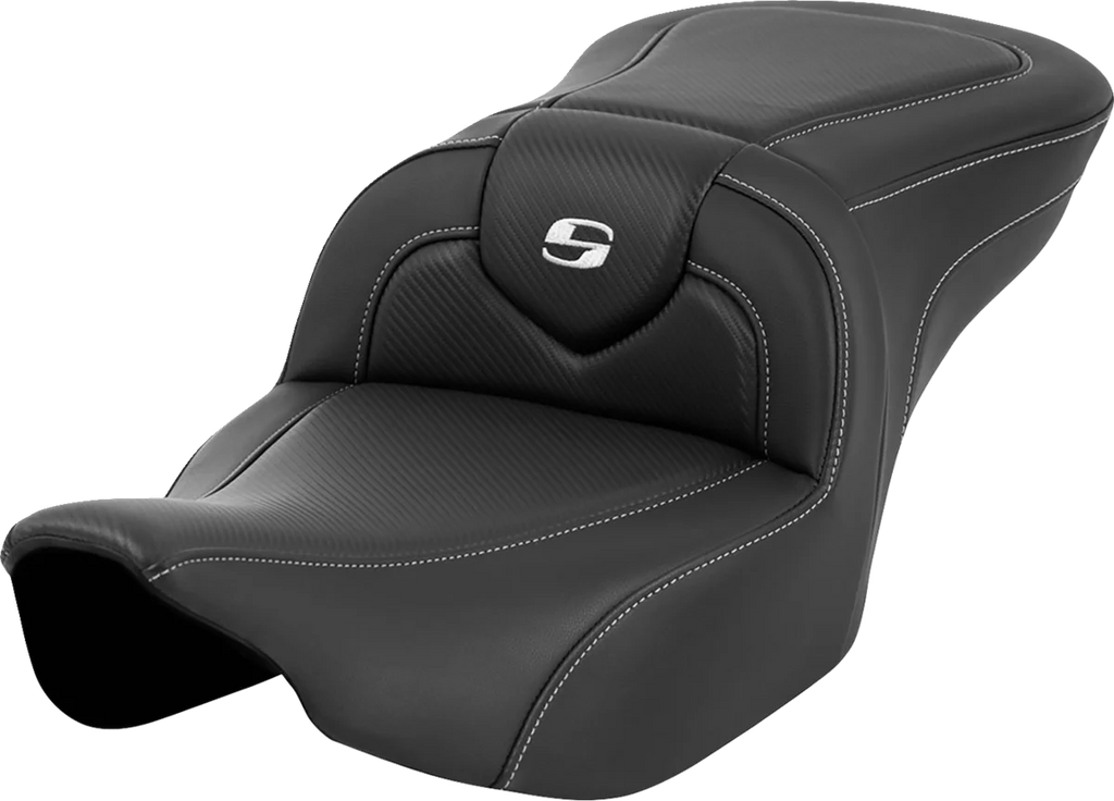 Saddlemen RoadSofa™ Seat - Carbon Fiber - without Backrest - FLTR/FLHX '23-'24 823-07-18500