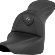 Load image into Gallery viewer, Saddlemen RoadSofa™ Seat - Carbon Fiber - without Driver Backrest - FLFB/FXBR '18-'24 818-27-185 - Main Product View