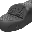 Load image into Gallery viewer, Saddlemen RoadSofa™ Seat - Honeycomb - without Backrest - Heated - FL '08-'23 808-07B-189HCT - Main Product View