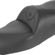 Load image into Gallery viewer, Saddlemen RoadSofa™ Seat - With Backrest - Black w/Black Stitching - Trikes 808-07B-187TBR - Side View