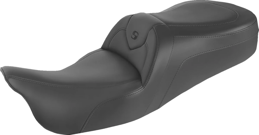 Saddlemen RoadSofa™ Seat - Without Backrest - Black w/Black Stitching - Trikes 808-07B-187T - Main Product View