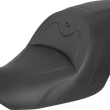 Load image into Gallery viewer, Saddlemen RoadSofa™ Seat - with Backrest - Black w/ Black Stitching - Challenger '20-'22 I20-06-187BR - Side View
