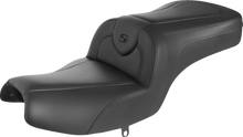 Load image into Gallery viewer, Saddlemen RoadSofa™ Seat - without Backrest - Black w/ Black Stitching - Challenger '20-'22 I20-06-187 - Main Product View
