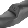 Load image into Gallery viewer, Saddlemen RoadSofa™ Seat - without Backrest - Black w/ Black Stitching 897-06-187 - Main Product View