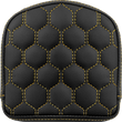 Load image into Gallery viewer, Saddlemen RoadSofa™ Sissy Bar Pad - Honeycomb - Gold Stitching 040849GOL - Main Product View