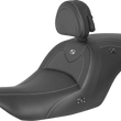 Load image into Gallery viewer, Saddlemen Roadsofa™ Carbon Fiber Heated Seat - Black - with Backrest - GL1800 '14-'17 H23-20-185BRHCT - Main Product View