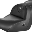 Load image into Gallery viewer, Saddlemen Roadsofa™ Carbon Fiber Heated Seat - Black - with Backrest - GL1800 '14-'17 H23-20-185BRHCT - Side View
