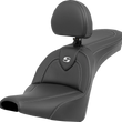Load image into Gallery viewer, Saddlemen Roadsofa™ Carbon Fiber Seat - Carbon Fiber - with Backrest - FXBB/FXST '18-'23 818-30-185BR - Main Product View