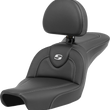 Load image into Gallery viewer, Saddlemen Roadsofa™ Carbon Fiber Seat - Carbon Fiber - with Backrest - FXD '96-'03 896-04-185BR - Main Product View