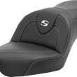 Load image into Gallery viewer, Saddlemen Roadsofa™ Carbon Fiber Seat - Carbon Fiber - without Backrest - FXD '96-'03 896-04-185 - Main Product View