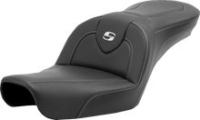 Load image into Gallery viewer, Saddlemen Roadsofa™ Carbon Fiber Seat - Carbon Fiber - without Backrest - FXD '96-'03 896-04-185 - Main Product View