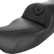 Load image into Gallery viewer, Saddlemen Roadsofa™ Extended Reach Seat - Black/Black Stitching - w/o Backrest 808-07B-188 - Main Product View