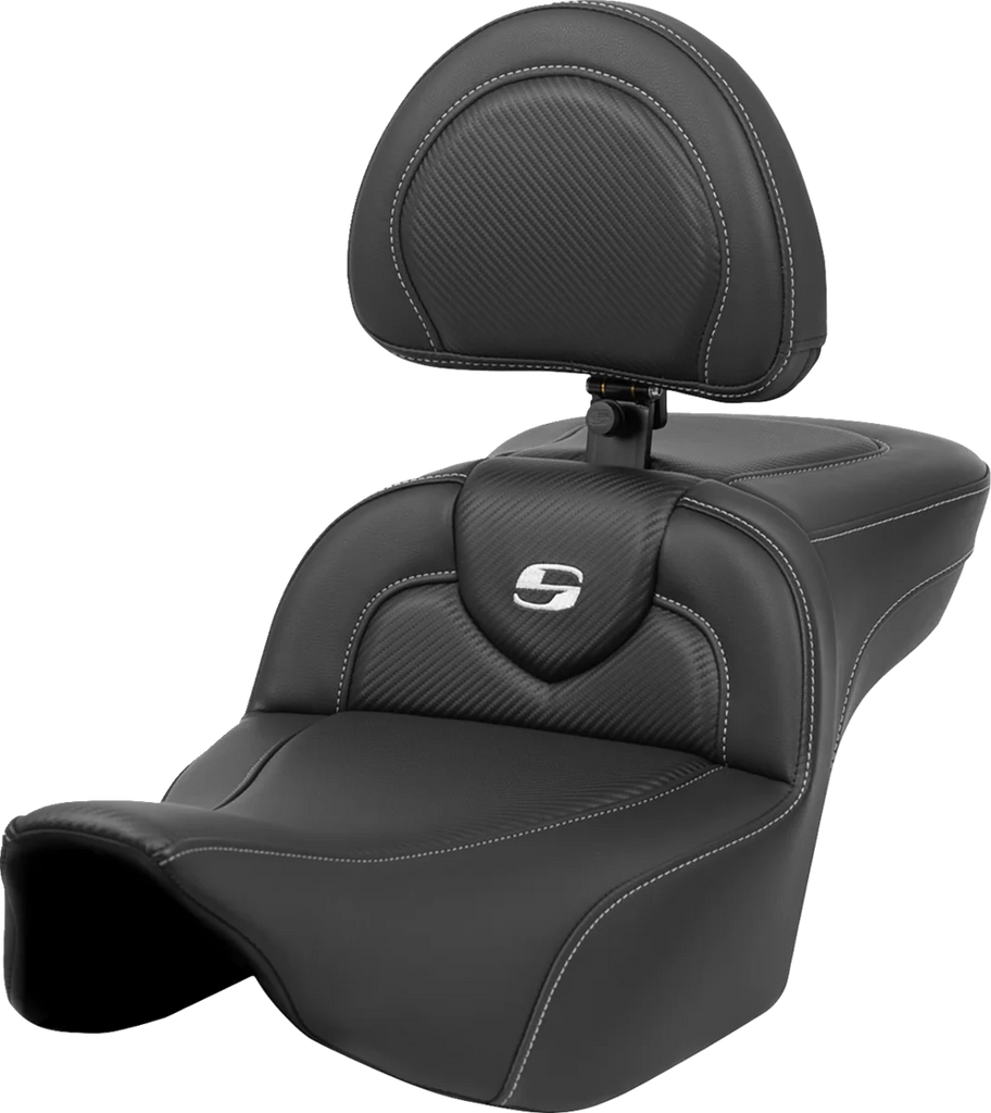 Saddlemen Roadsofa™ Extended Reach Seat - w/ Backrest