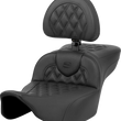 Load image into Gallery viewer, Saddlemen Roadsofa™ Extended Reach Seat - Lattice Stitch - with Backrest - FL '23-'24 823-07-184BR - Main Product View