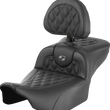 Load image into Gallery viewer, Saddlemen Roadsofa™ Extended Reach Seat - Gray Stitch