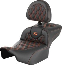 Load image into Gallery viewer, Saddlemen Roadsofa™ Extended Reach Seat - with Backrest