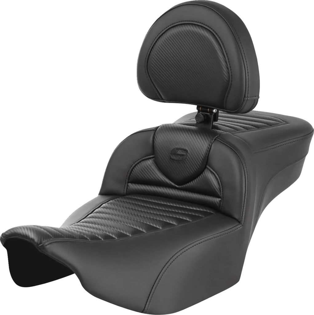 Saddlemen Roadsofa™ Extended Reach Seat - Tuck-n-Roll