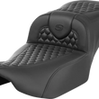 Load image into Gallery viewer, Saddlemen Roadsofa™ Extended Reach Seat - without Backrest - Honeycomb - FLTR/FLHX '23-'24 823-07-19000 - Main Product View