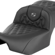 Load image into Gallery viewer, Saddlemen Roadsofa™ Extended Reach Seat - Gray Stitch