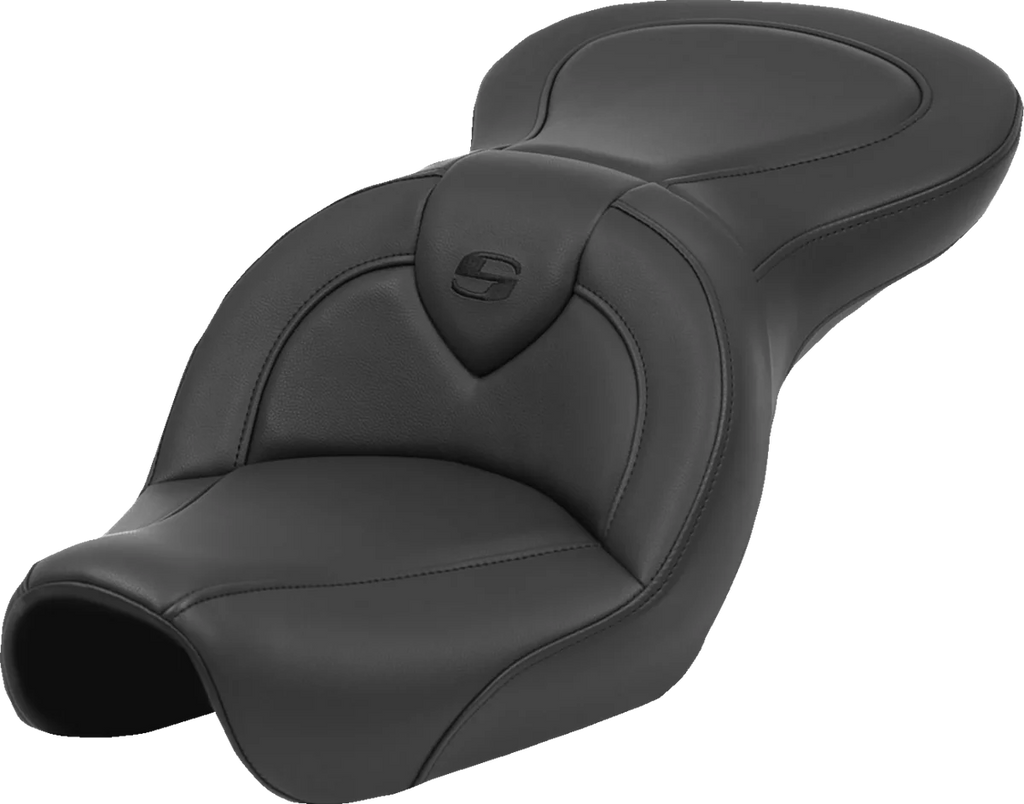 Saddlemen Roadsofa™ Seat - Black Stitch - without Backrest - FXD '04-'05 804-04-187 - Main Product View
