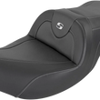 Load image into Gallery viewer, Saddlemen Roadsofa™ Seat - Carbon Fiber - Without Backrest - Black - Indian I14-07-185 - Main Product View