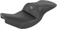 Load image into Gallery viewer, Saddlemen Roadsofa™ Seat - Carbon Fiber - Without Backrest - Black - Indian I14-07-185 - Main Product View