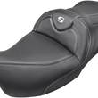 Load image into Gallery viewer, Saddlemen Roadsofa™ Seat - Carbon Fiber - without Backrest - '99-'07 FL 897-07-185 - Side View