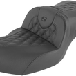 Load image into Gallery viewer, Saddlemen Roadsofa™ Seat - Full Lattice Stitch - Black - Indian I20-06-182 - Main Product View