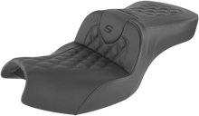 Load image into Gallery viewer, Saddlemen Roadsofa™ Seat - Full Lattice Stitch - Black - Indian I20-06-182 - Main Product View