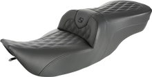 Load image into Gallery viewer, Saddlemen Roadsofa™ Seat - Full Lattice Stitch - without Backrest - FLH '97-'07 897-06-182 - Main Product View