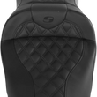Load image into Gallery viewer, Saddlemen Roadsofa™ Seat - Full Lattice Stitch - without Backrest - FLH '97-'07 897-06-182 - Side View