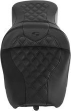 Load image into Gallery viewer, Saddlemen Roadsofa™ Seat - Full Lattice Stitch - without Backrest - FLH '97-'07 897-06-182 - Side View