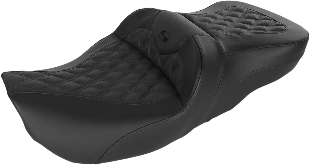 Saddlemen Roadsofa™ Seat - Full Lattice Stitch - without Backrest - FLH '97-'07 897-06-182 - Additional View 5