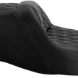 Load image into Gallery viewer, Saddlemen Roadsofa™ Seat - Full Lattice Stitch - without Backrest - FLT/FLH '08-'23 808-07B-182 - Main Product View