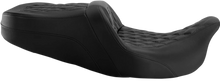 Load image into Gallery viewer, Saddlemen Roadsofa™ Seat - Full Lattice Stitch - without Backrest - FLT/FLH '08-'23 808-07B-182 - Main Product View