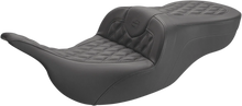 Load image into Gallery viewer, Saddlemen Roadsofa™ Seat - Full Lattice Stitch - without Backrest - FLT/FLH '97-'07 897-07-182 - Main Product View