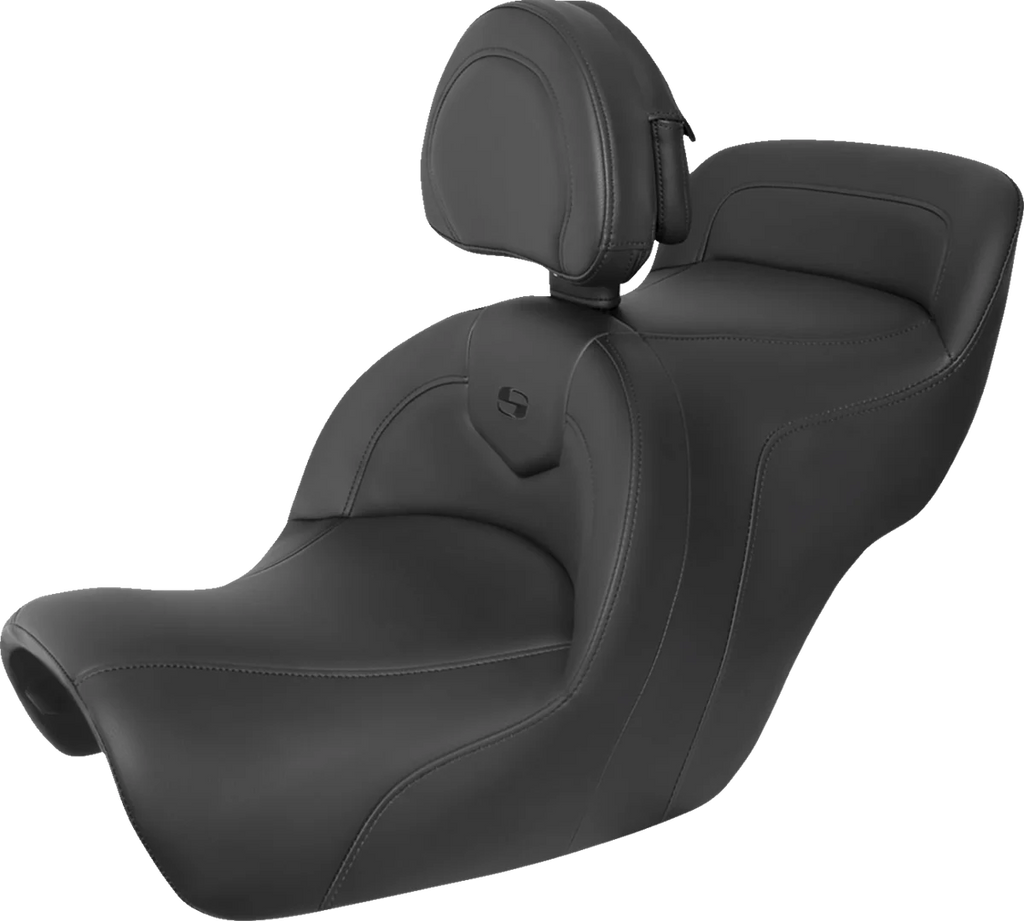 Saddlemen Roadsofa™ Seat - Includes Backrest - Black H88-07-187BR - Main Product View