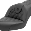 Load image into Gallery viewer, Saddlemen Roadsofa™ Seat - Lattice Stitch - without Backrest - FXD '96-'03 896-04-182 - Main Product View