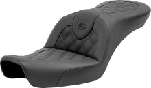 Load image into Gallery viewer, Saddlemen Roadsofa™ Seat - Lattice Stitch - without Backrest - FXD '96-'03 896-04-182 - Main Product View