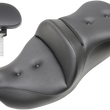Load image into Gallery viewer, Saddlemen Roadsofa™ Seat - Pillow Top - with Backrest - Black - '09-'23 FLHTCUTG 808-07B-181TBR - Main Product View