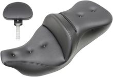 Load image into Gallery viewer, Saddlemen Roadsofa™ Seat - Pillow Top - with Backrest - Black - '09-'23 FLHTCUTG 808-07B-181TBR - Main Product View