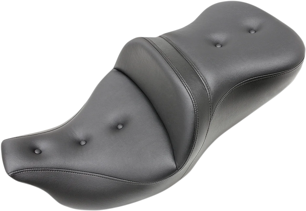 Saddlemen Roadsofa™ Seat - Pillow Top - without Backrest - Black - '09-'23 FLHTCUTG 808-07B-181T - Main Product View