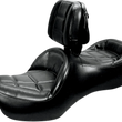 Load image into Gallery viewer, Saddlemen Roadsofa™ Seat - Without Backrest - Black H88-07-187 - Side View