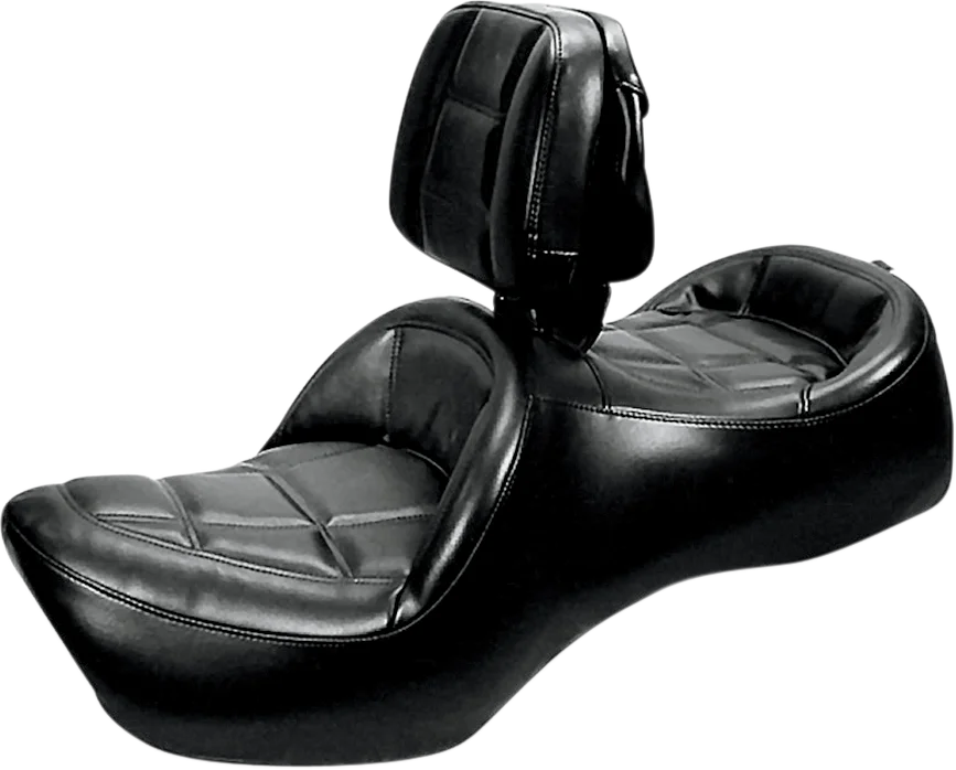 Saddlemen Roadsofa™ Seat - Without Backrest - Black H88-07-187 - Side View