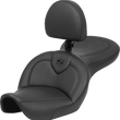 Load image into Gallery viewer, Saddlemen Roadsofa™ Seat - with Backrest - Black - FXDWG '96-'23 896-05-187BR - Main Product View