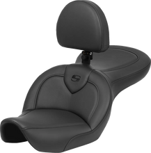 Load image into Gallery viewer, Saddlemen Roadsofa™ Seat - with Backrest - Black - FXDWG '96-'23 896-05-187BR - Main Product View